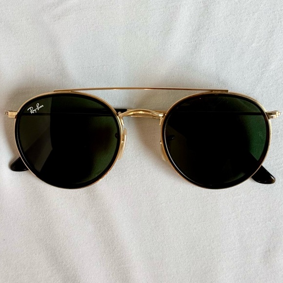 Ray-Ban Round Double Bridge Sunglasses - Picture 2 of 10